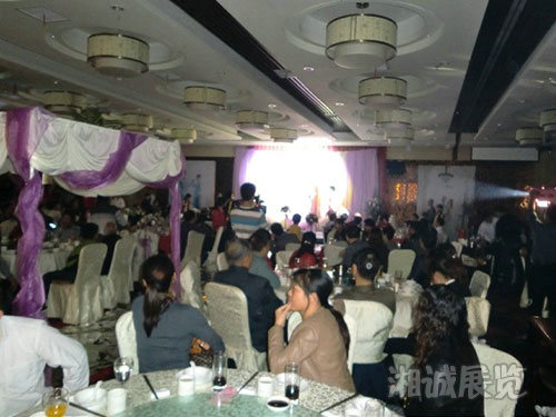 婚庆现场布置